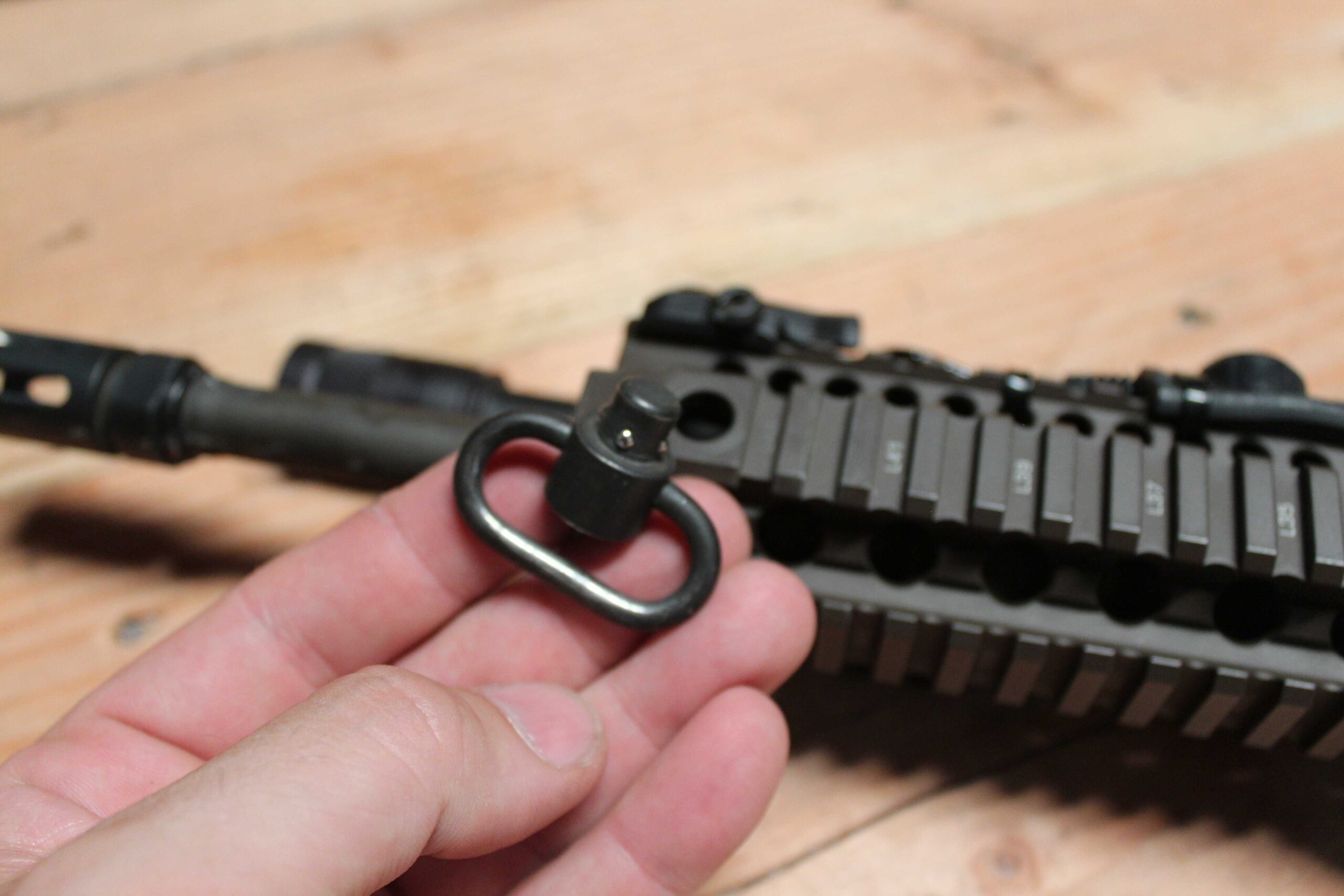 QD Sling Attachment Point – Quick Detach Push Button Swivel - Image 3