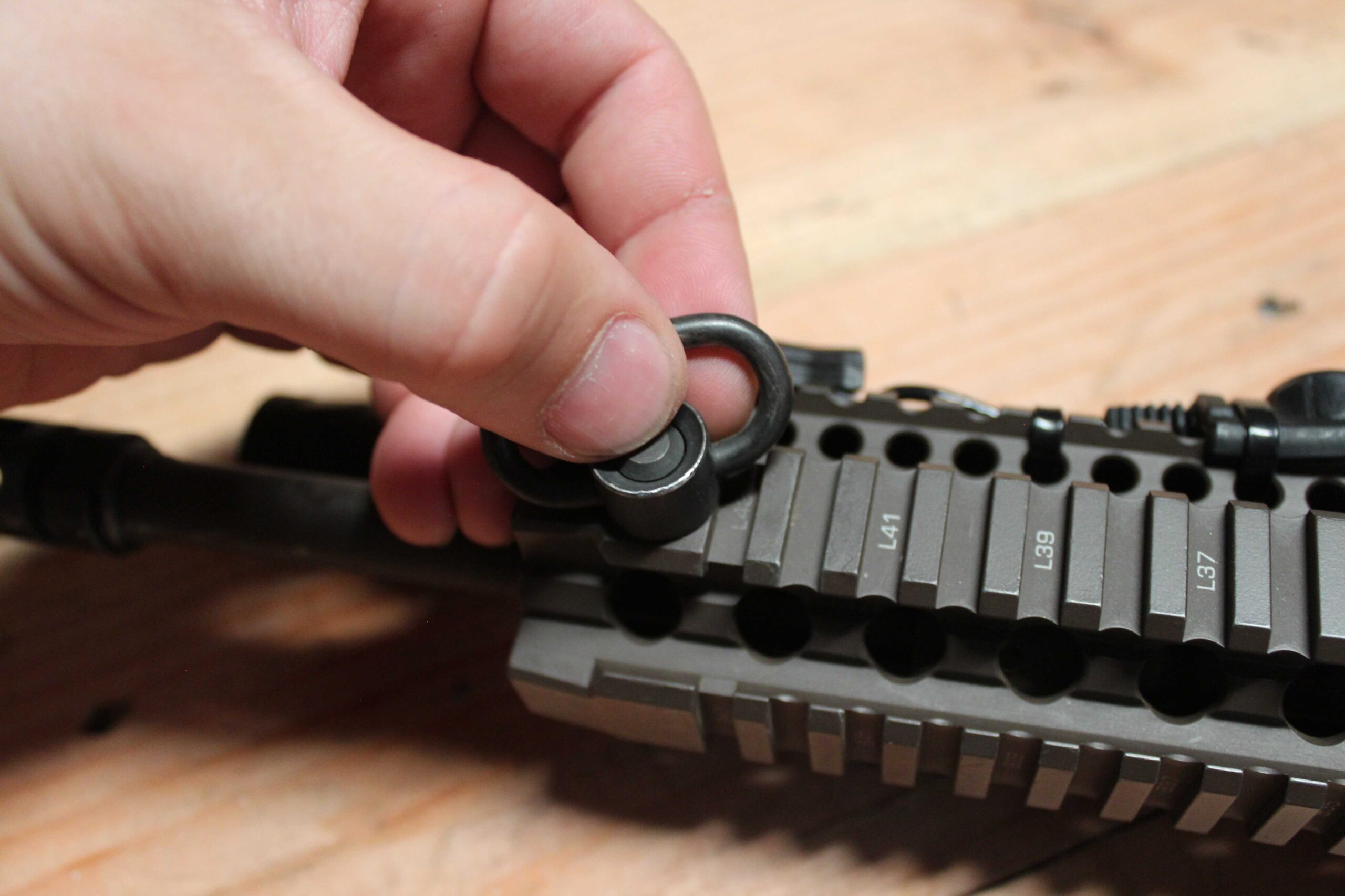 QD Sling Attachment Point – Quick Detach Push Button Swivel - Image 4