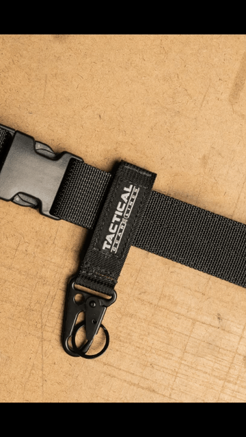 Key Keeper wrapping around a belt
