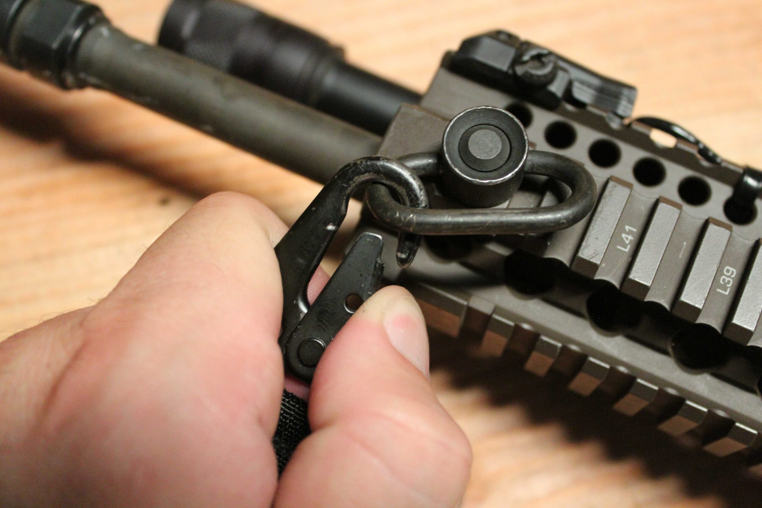 HK Clip – HK-Style Sling Hook With Noise-Killing Shroud - Image 3