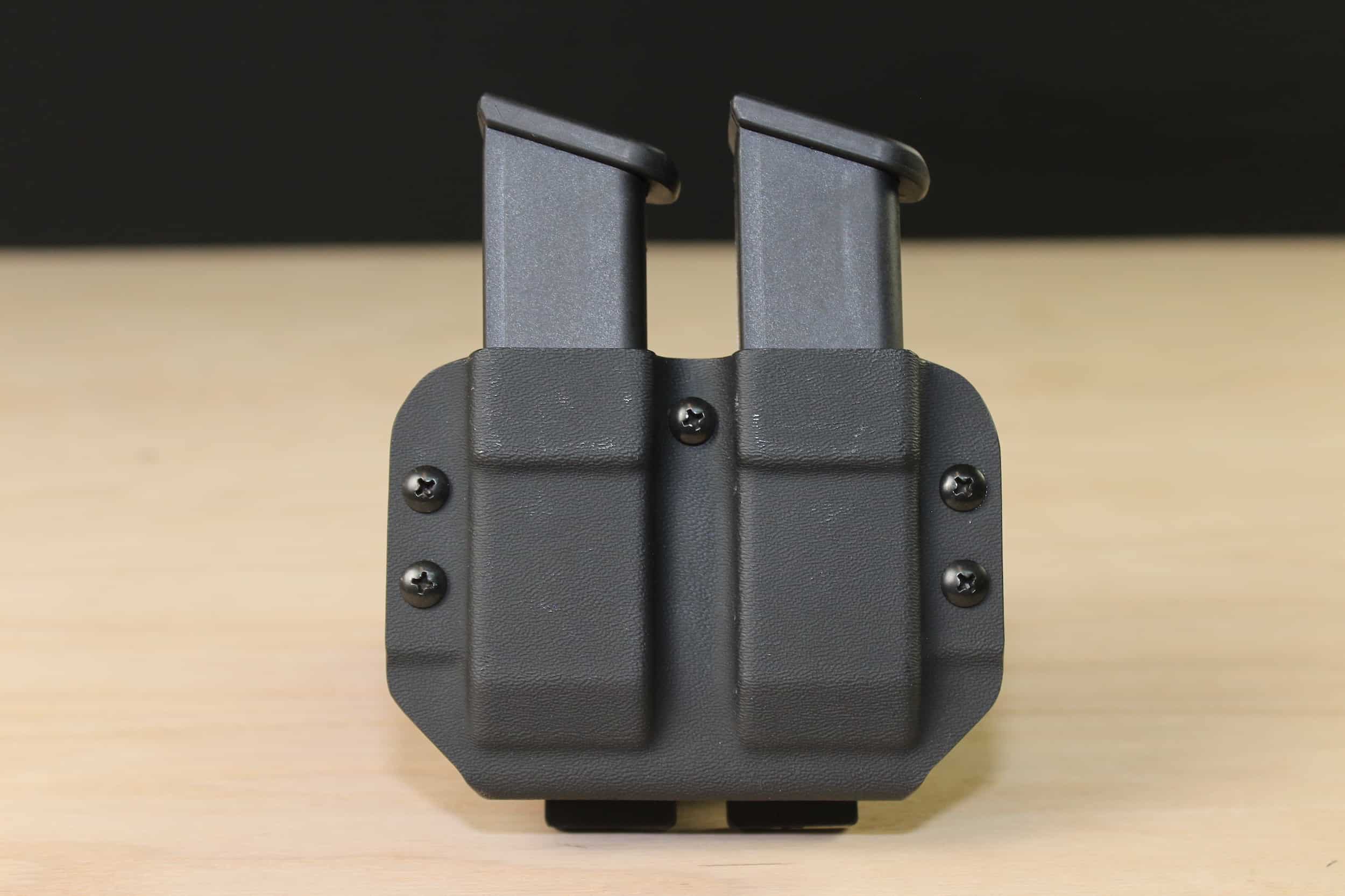 Black Double Stack Magazine Carrier Universal MRD Retention