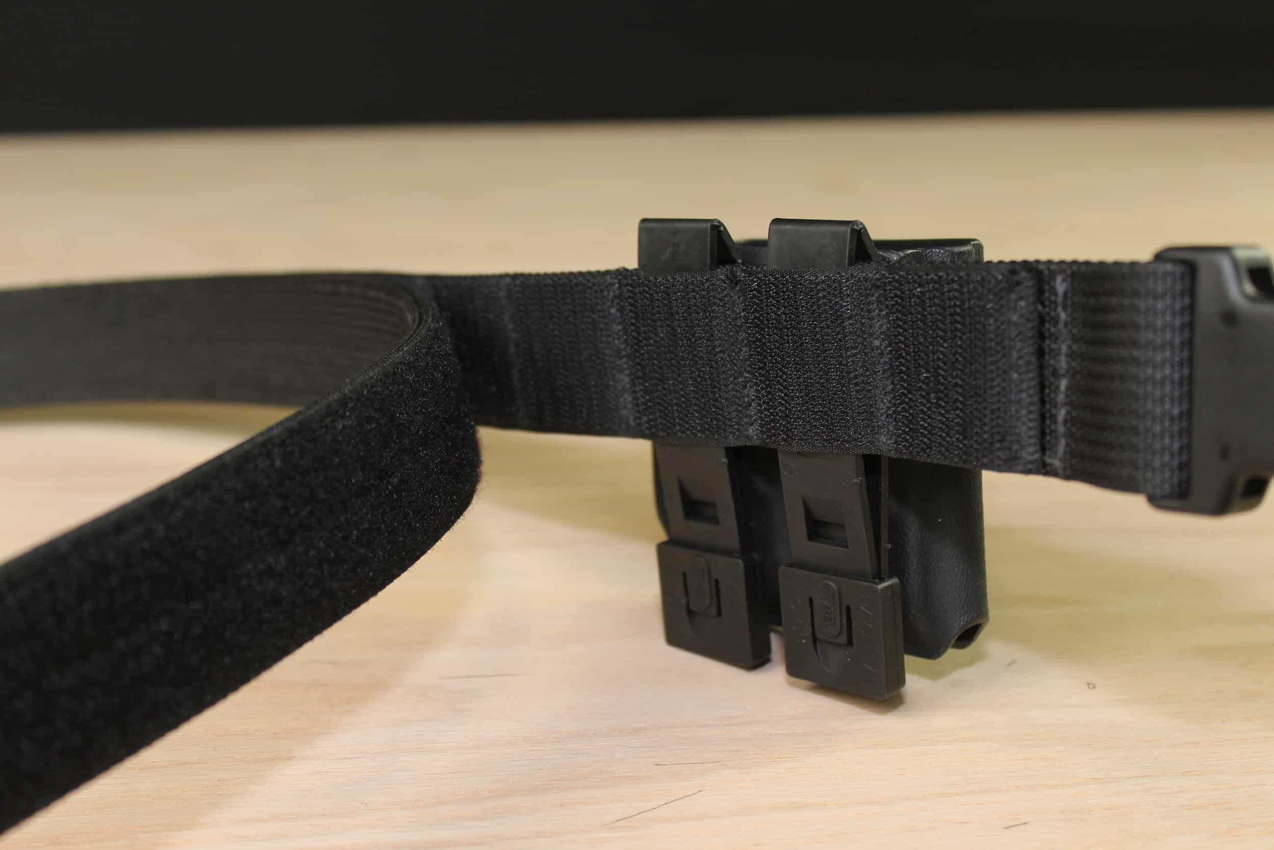 Black Strike Belt Double Belt System Tactical Gear Lines