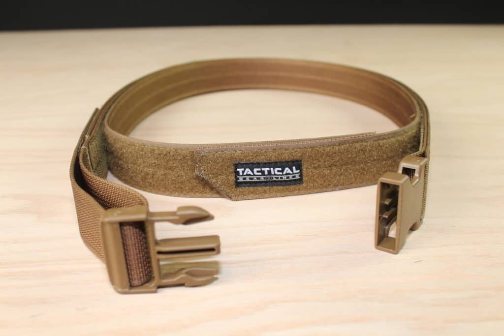 Coyote Brown Range Belt Double Belt System Tactical Gear Lines